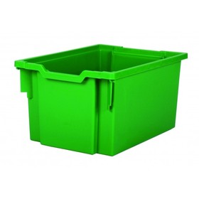Plastový kontejner Gratnells F25 vysoký 225 mm (zelená)